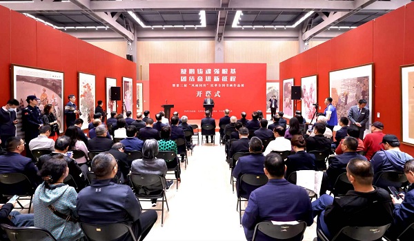“凝心鑄魂強(qiáng)根基、團(tuán)結(jié)奮進(jìn)新征程”暨第三屆“風(fēng)雨同舟”民革全國(guó)書(shū)畫(huà)作品展在京開(kāi)幕